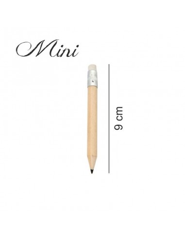 00062 Mini matita in legno naturale